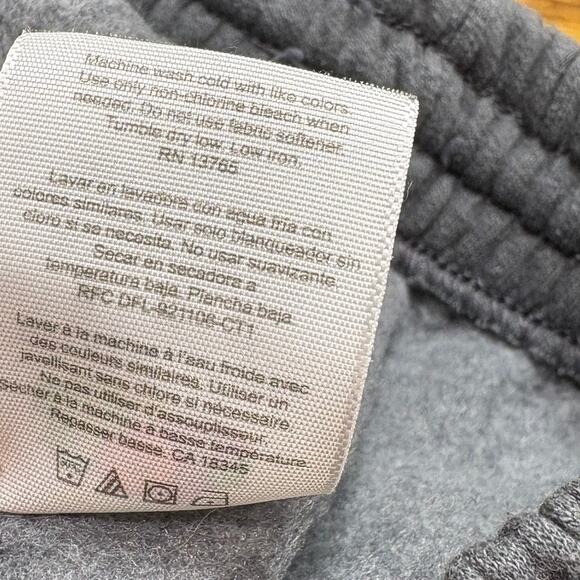 Fruit of the Loom Size XL Vintage Sweatpants Dark Gray Elastic Leg Pull On - Picture 7 of 15